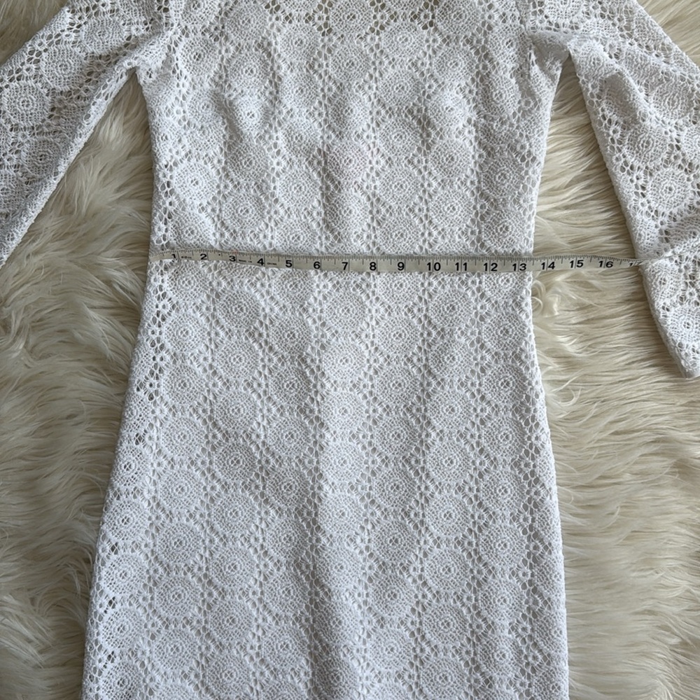 Lilli Pulitzer "Topanga" Lace White Tunic/Dress Size XS - Picture 9 of 14
